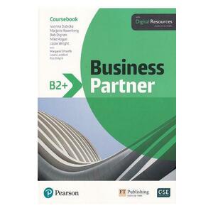 Business Partner B2+ Coursebook - Iwonna Dubicka, Marjorie Rosenberg, Bob Dignen, Mike Hogan, Lizzie Wright imagine