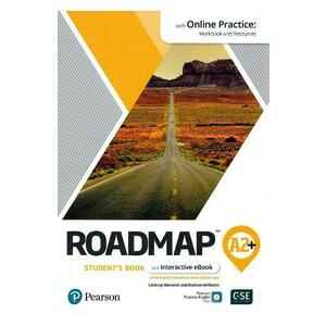 Roadmap A2+ Student's Book with Online Practice + Access Code - Lindsay Warwick, Damian Williams imagine