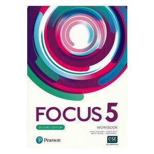 Focus 5 2nd Edition Workbook - Daniel Brayshaw, Tomasz Siuta, Beata Trapnell, Dean Russell imagine