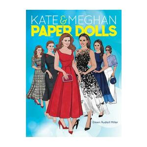 Kate & Meghan Paper Dolls - Eileen Rudisill Miller imagine