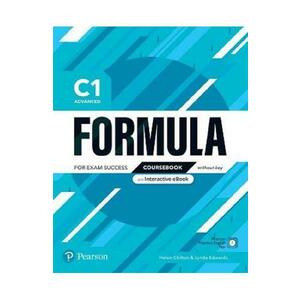 Formula C1 Advanced Coursebook without key and Interactive eBook - Helen Chilton, Lynda Edwards imagine