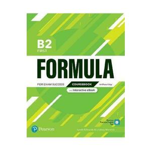 Formula B2 First Coursebook without key and Interactive eBook - Lynda Edwards, Lindsay Warwick imagine