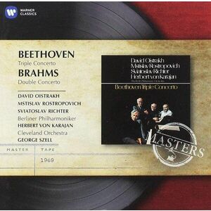 Beethoven: Triple Concerto - Brahms: Double Concerto | Ludwig Van Beethoven, Johannes Brahms imagine