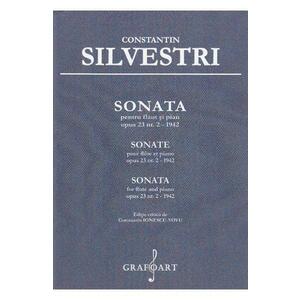 Sonata pentru flaut si pian - Constantin Silvestri imagine