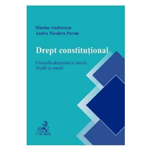 Drept constitutional. Filosofia dreptului si istorie - Marius Andreescu, Andra Nicoleta Puran imagine