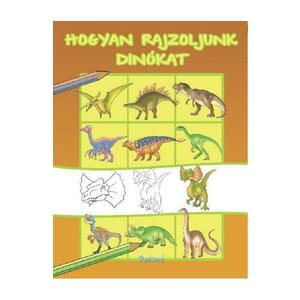 Cum sa desenam dinozauri imagine