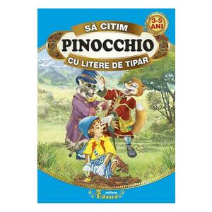 Pinocchio - Sa citim cu litere de tipar imagine