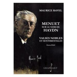 Menuet sur le nom de Haydn. Valses nobles et sentimentales. Pentru pian - Maurice Ravel imagine