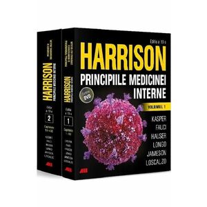 Harrison. Principiile medicinei interne Vol.1 + Vol.2 + DVD - Dennis L. Kasper, Anthony S. Fauci, Stephen L. Hauser, Dan L. Longo, J. Larry Jameson, Joseph Loscalzo imagine