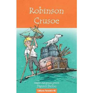 Robinson Crusoe. Text adaptat - Daniel Defoe imagine