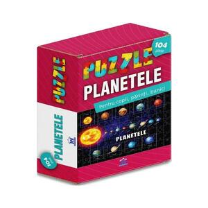 Planetele. Puzzle 104 piese imagine