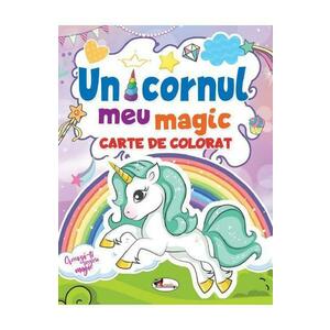 Unicornul meu magic. Carte de colorat imagine