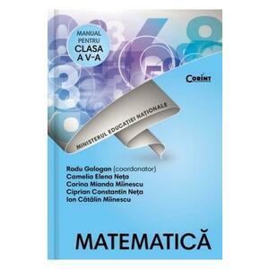 Matematica - Clasa 5 - Manual + CD - Radu Gologan, Camelia Elena Neta imagine
