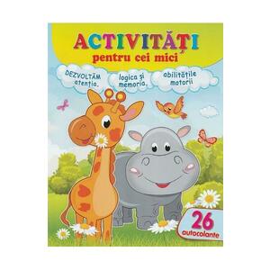 Activitati pentru cei mici: Girafa. 26 autocolante imagine