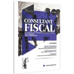 Revista Consultant fiscal Nr.1/2022 Ianuarie-Martie imagine