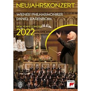 Neujahrskonzert 2022 (New Year's Concert) | Wiener Philharmoniker, Daniel Barenboim, Johann Struass, Josef Strauss, Joseph Hellmesberger imagine