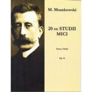 20 de studii mici pentru pian - M. Moszkowski imagine
