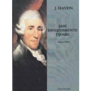 Sase divertismente usoare pentru pian - J. Haydn imagine