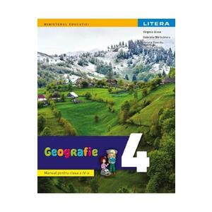 Geografie - Clasa 4 - Manual - Virginia Alexe, Gabriela Barbulescu, Violeta Dascalu, Daniela Ionita imagine