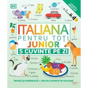 Italiana pentru toti. Junior. 5 cuvinte pe zi imagine
