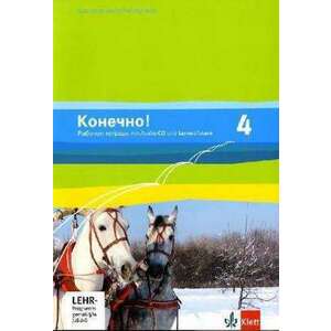 Konetschno!. Band 4. Russisch als 2. Fremdsprache. Arbeitsheft mit Audio-CD und Lernsoftware zum Download imagine