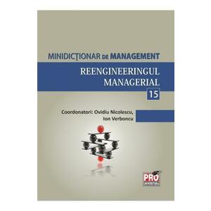 Minidictionar De Management 15: Reengineeringul Managerial - Ovidiu Nicolescu imagine