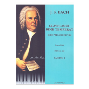 Clavecinul bine temperat pentru pian caietul 1 - J.S. Bach imagine