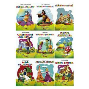Pachet carti de colorat literatura universala: 9 titluri imagine