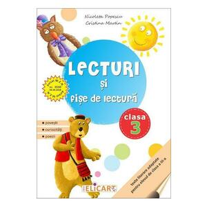 Lecturi si fise de lectura - Clasa 3 - Nicoleta Popescu, Cristina Martin imagine