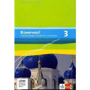 Konetschno! Band 3. Russisch als 2. Fremdsprache. Arbeitsheft mit Audio-CD und Lernsoftware zum Download imagine
