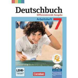 Deutschbuch 7. Schuljahr. Arbeitsheft mit Loesungen und UEbungs-CD-ROM imagine