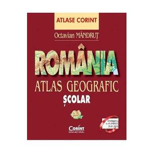 Romania. Atlas geografic scolar - Octavian Mandrut imagine