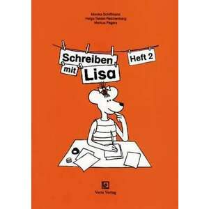 Lisa Lesemaus. Heft 2. Lese- und Schreibmaterial / Schreiben mit Lisa / Schreiben mit Lisa. Druckschrift imagine