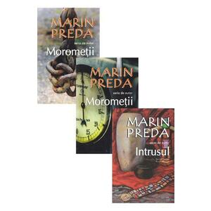 Pachet: Morometii vol.1+vol.2 + Intrusul - Marin Preda imagine