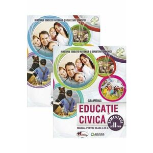 Educatie civica - Clasa 3 Sem.1+ Sem.2 - Manual + 2 CD - Olga Piriiala imagine