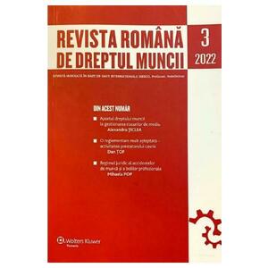 Revista romana de dreptul muncii. Nr.3/2022 imagine