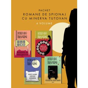 Pachet Romane de spionaj cu Minerva Tutovan 4 vol. imagine
