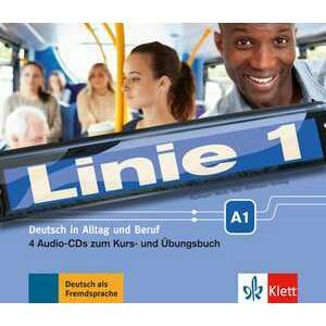 Linie 1 A1, 4 Audio-CDs zum Kurs- und UEbungsbuch imagine