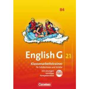 English G 21. Ausgabe B 4. Klassenarbeitstrainer mit Loesungen und CD imagine