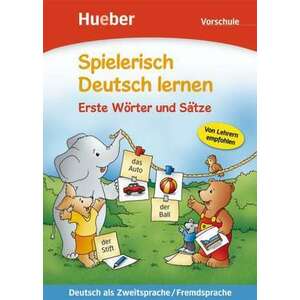 Spielerisch Deutsch lernen. Erste Woerter und Saetze. Vorschule imagine