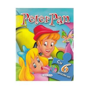 Peter Pan. Povesti cu 6 puzzle-uri imagine