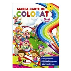 Marea carte de colorat 5-6 ani imagine