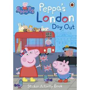 Peppa's London Day Out Sticker Activity Book imagine