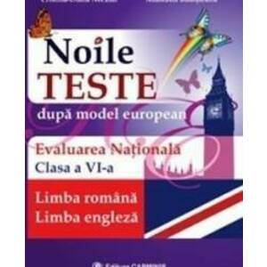 Evaluare Nationala Cls 6 Limba Romana+limba Engleza Noile Teste - CristinA-Diana Neculai imagine