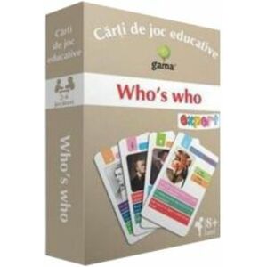 Whos Who Carti de joc Educative Expert imagine
