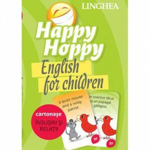 Happy Hoppy - Cartonase cu imagini pentru invatarea limbii germane - insusiri si Relatii imagine