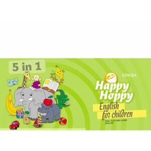 Happy Hoppy Complet - Sing play and learn English CD cu cantece fise de lucru jocuri de masa si jocuri de memorare imagine