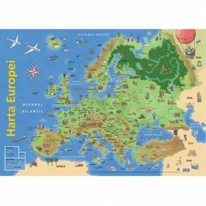 Harta Europei - plansa imagine
