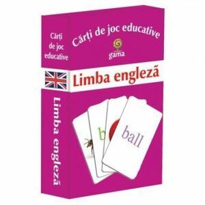 Carti de joc educative - Limba engleza imagine