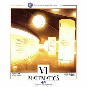 Matematica manual pentru clasa a VI-a autor Dan Zaharia imagine